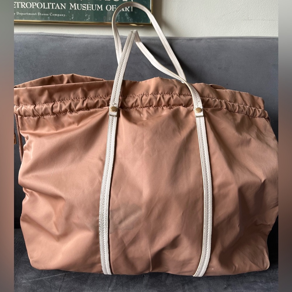 H&M Elegant Tan Tote Bag